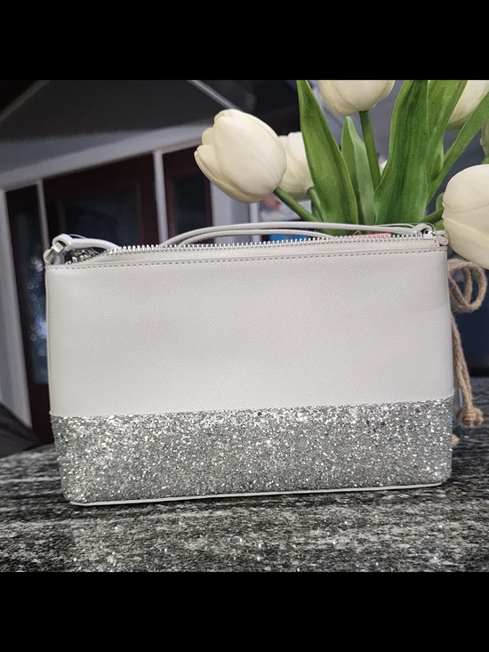kate spade Flash Glitter Crossbody Bag- NWT- 9.5×5.5×1.5 - Picture 2 of 7